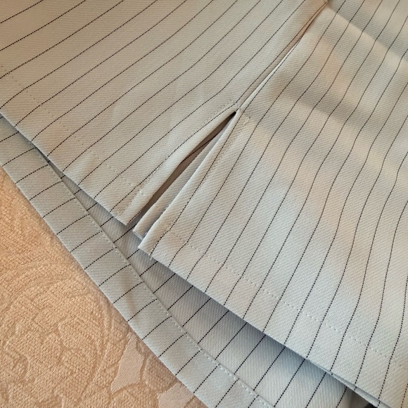 Sincerely Jules White and sky blue Corset Top and skirt/pants - Picture 5 of 7